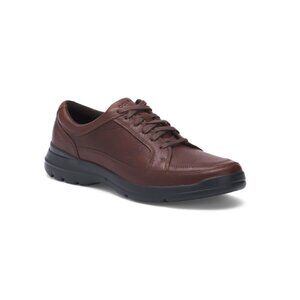 ROCKPORT Brown Men's Leather Junction Point Casual Oxfords